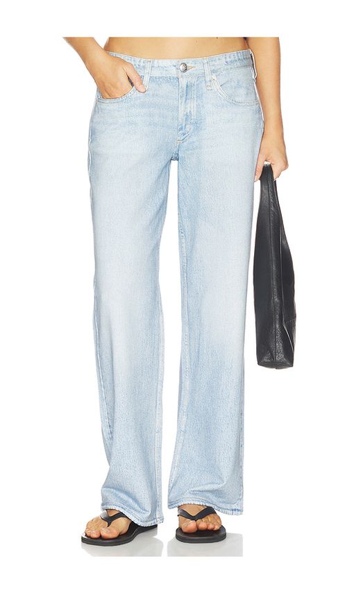 Rag & Bone Saige Miramar Terry Full Length Jeans in Blue. 24. Also , 25, 26, 27, 28, 29, 30, 31, 32