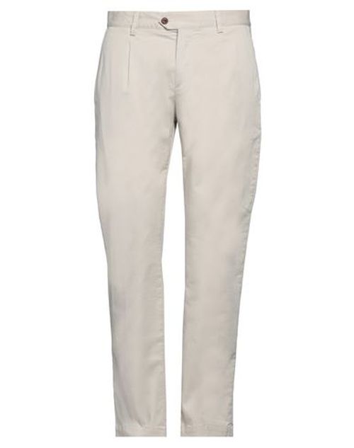 Man Pants Beige Size 30 Cotton, Elastane