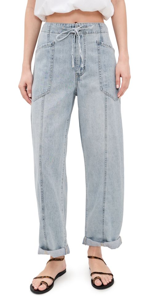 Villa Drawstring Jeans Wild Card