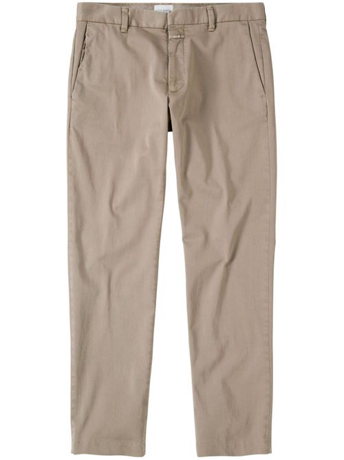 Darwin low-waist slim-cut chino trousers - Neutrals