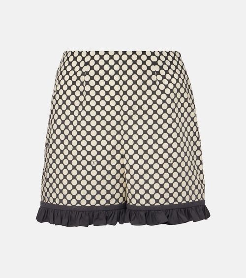 Plus De Pois cotton poplin shorts