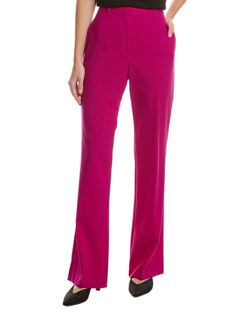Wool-Blend Slim Trouser