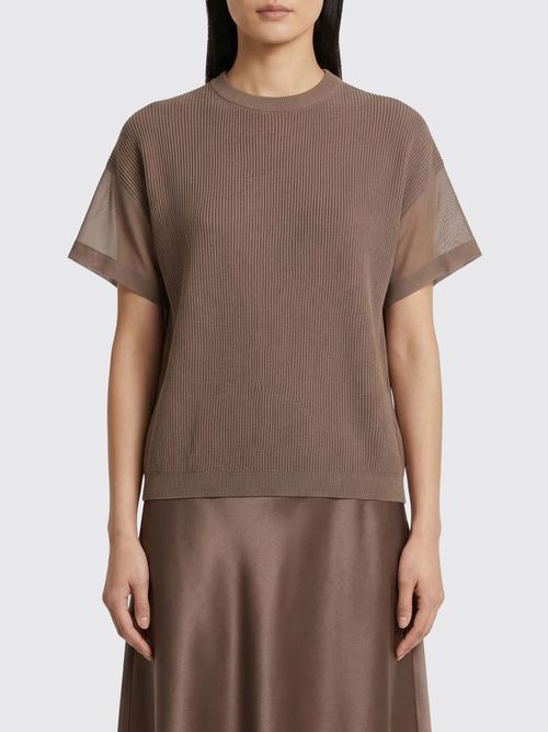Sweater Woman color Brown