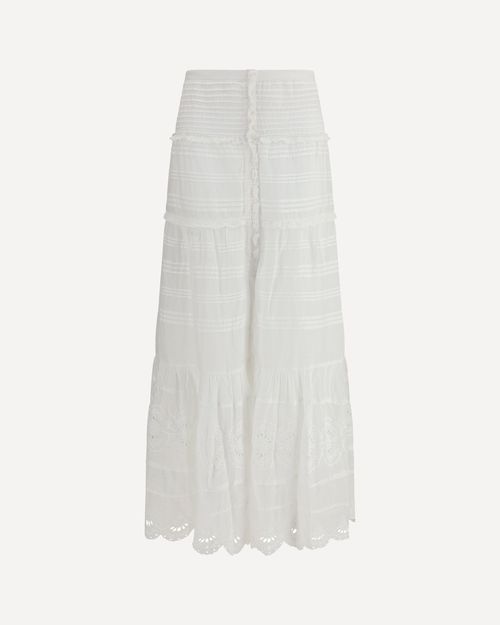 Paoline Long Cotton Skirt Female 38