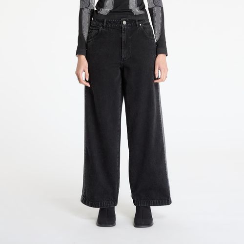 Pants adidas Adicolor Denim 3-Stripes Track Pants Black