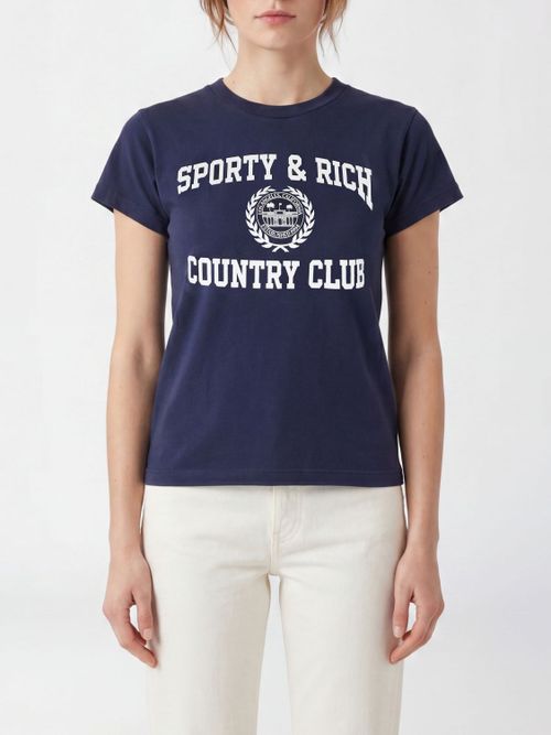 T-Shirt Woman color Navy