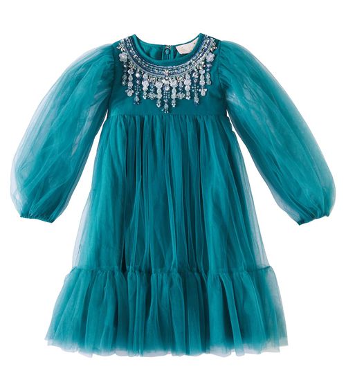Tutu Du Monde First Frost cotton jersey and tulle dress