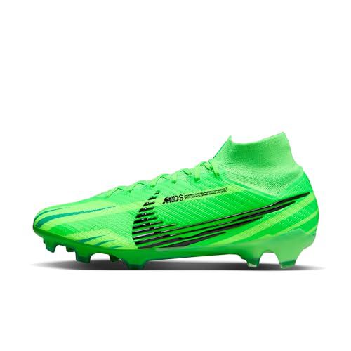 Nike Superfly 9 Elite Mercurial Dream Speed FG High-Top Soccer Cleats (FJ7186-300, Green Strike/Stadium Green/Black)
