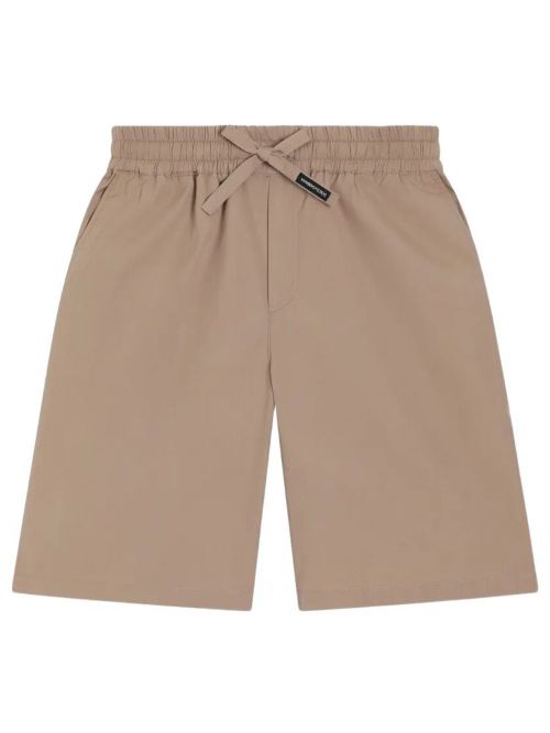 Poplin Bermuda Shorts With Dg Patch