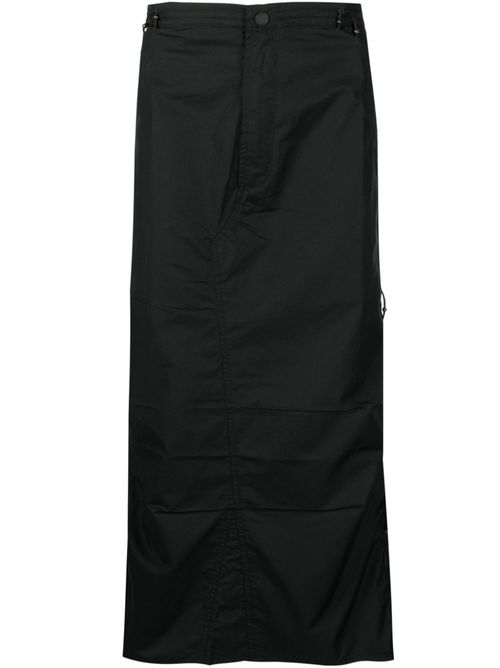 4589 Snoskirt® cargo midi skirt - Black