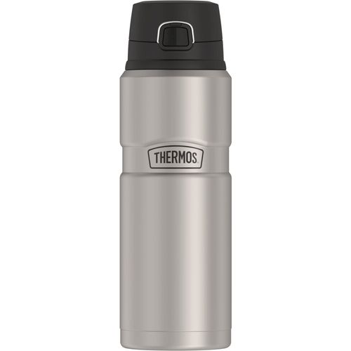 THERMOS Stainless King VacuumInsulated Drink Bottle  24 Ounce  Matte Steel