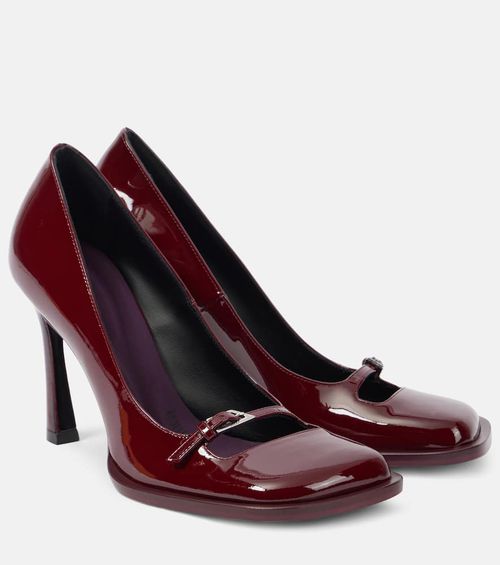 Mia 95 patent leather pumps