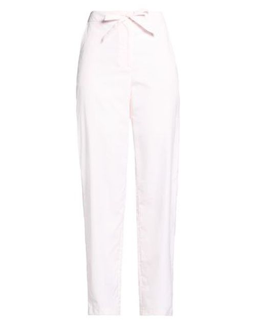 Woman Pants Light pink Size 12 Cotton