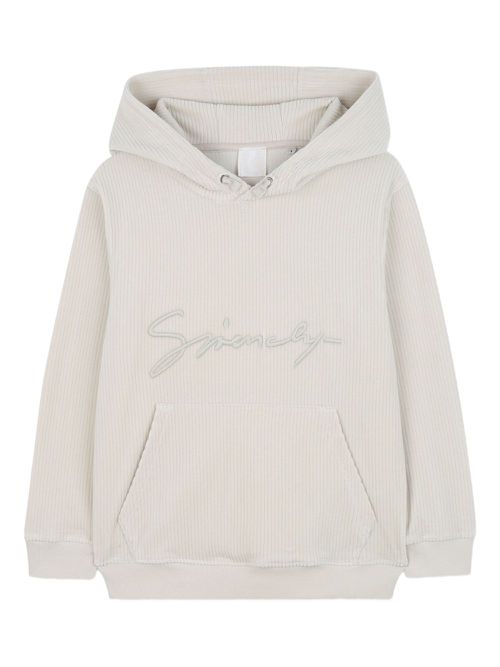 Corduroy hoodie - Neutrals