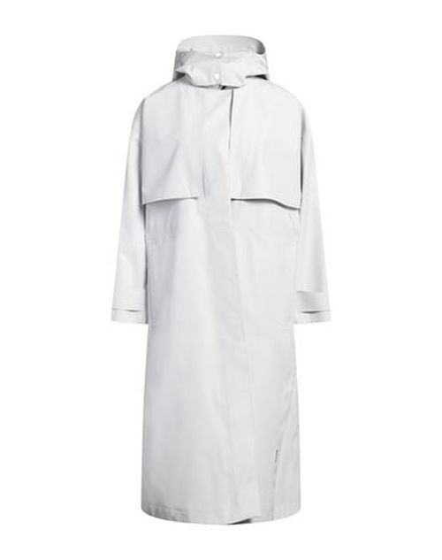 Woman Overcoat & Trench Coat Light grey Size 8 Polyester