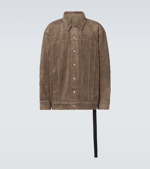 Jumbo corduroy oversized cotton jacket
