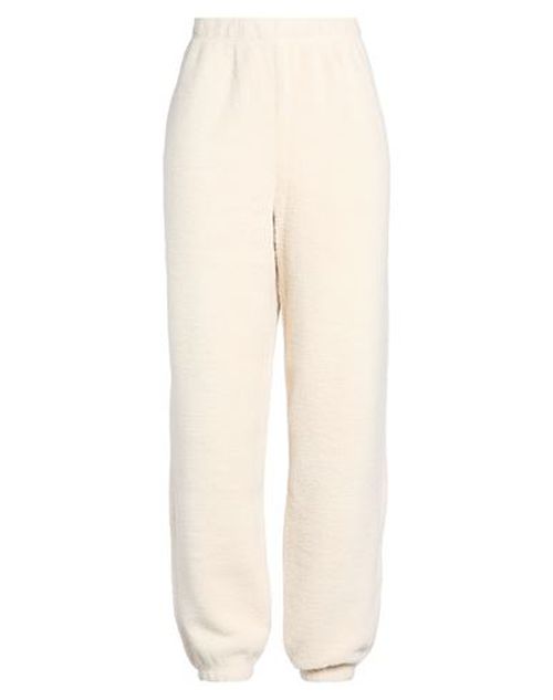 Woman Pants Ivory Size M Cotton, Polyester