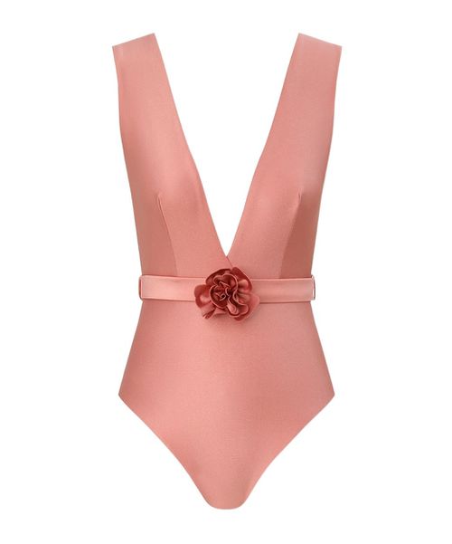 Lucky Plunge Flower 1PC Swimsuit