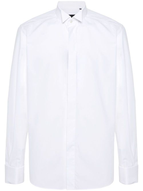 Poplin cotton shirt - White