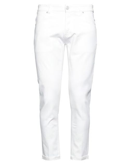 Man Denim pants White