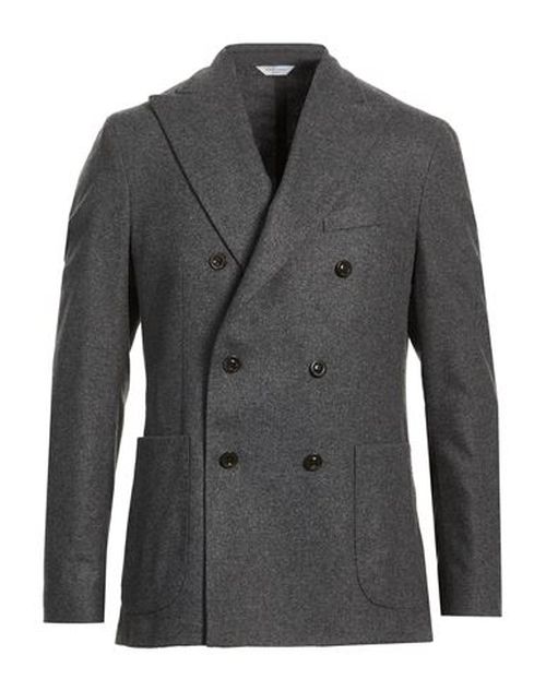 Man Blazer Grey Size 42 Virgin Wool, Polyester, Elastane
