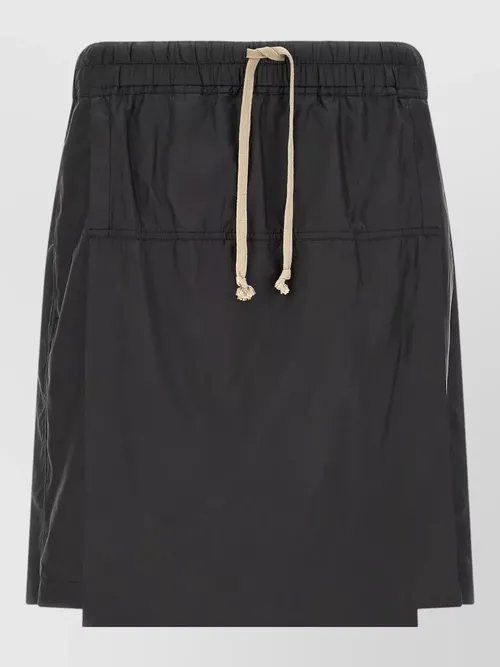 Rick Owens - moncler kilt style bermuda short