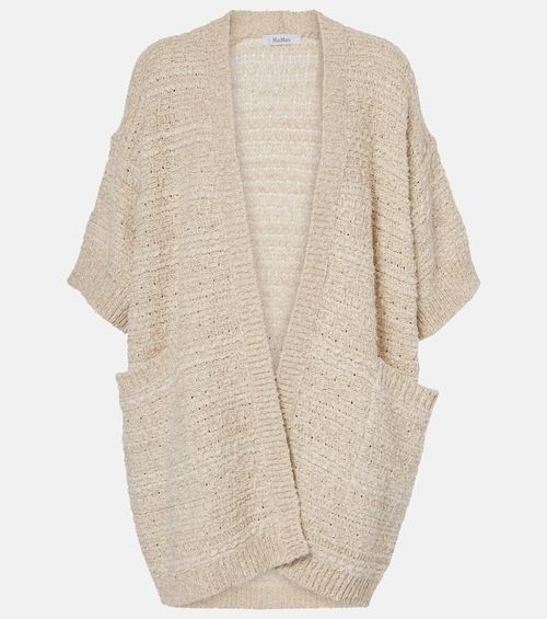Cotton-blend cardigan