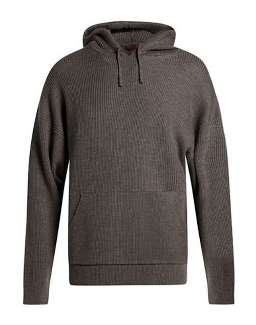 Man Sweater Grey Size L Virgin Wool