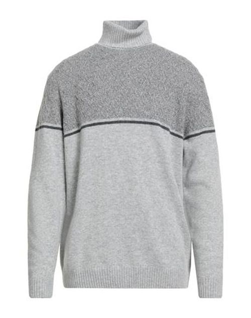 Man Turtleneck Light grey Size 3XL Polyamide, Wool, Viscose, Cashmere