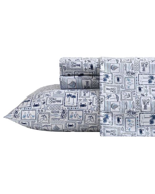 Beach Collage Cooling Sheet Set