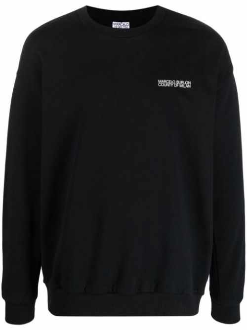 Logo embroidered sweatshirt