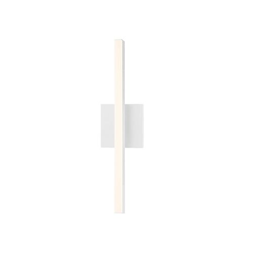 Satin White LED Bath Bar from the Stix Collection