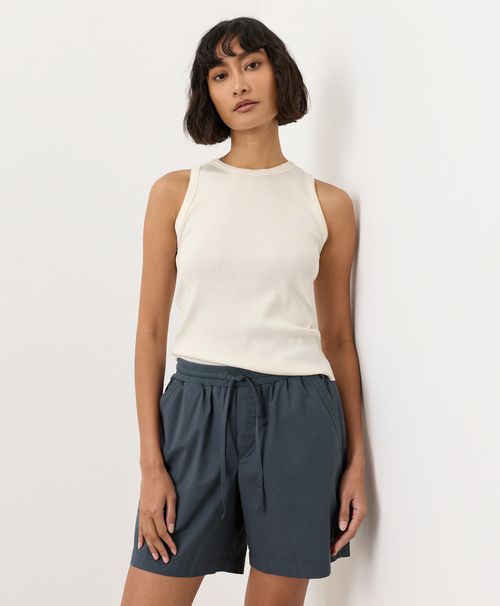 Women's Cream Perfect Rib Tank
