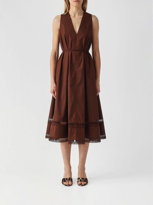 Dress Woman color Brown