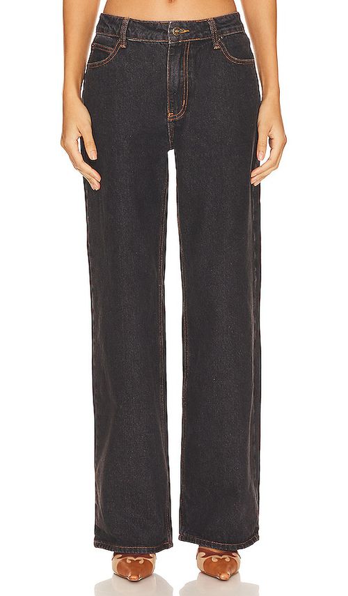 LIONESS Top Model Jeans in Black. - L also in