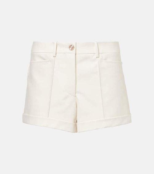 Cotton-blend shorts