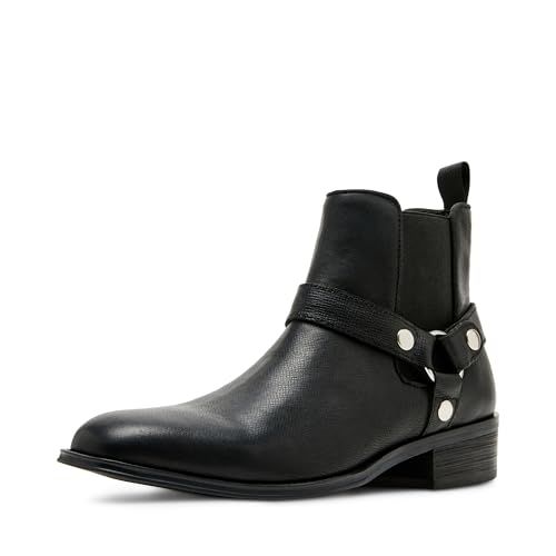 Steve Madden Men's HORTAN Motorcycle Boot