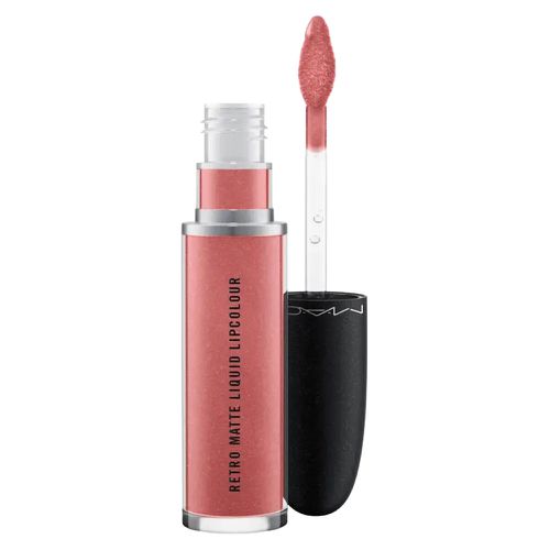Retro Matte Liquid Lipcolour Metallics - Gemz & Roses (bronze rose)