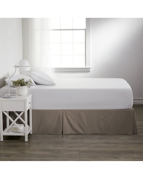Premium Pleated Dust Ruffle Bed Skirt