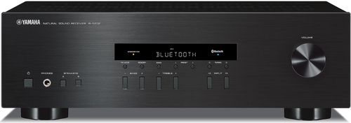 Black 2 Channel Natural Sound Stereo Receiver