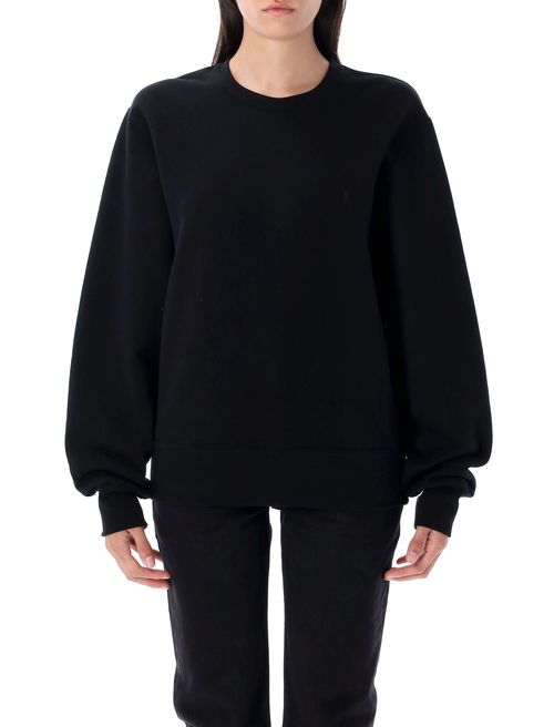 Certified Cotton Sweatshirt with Cassandre Embroidery