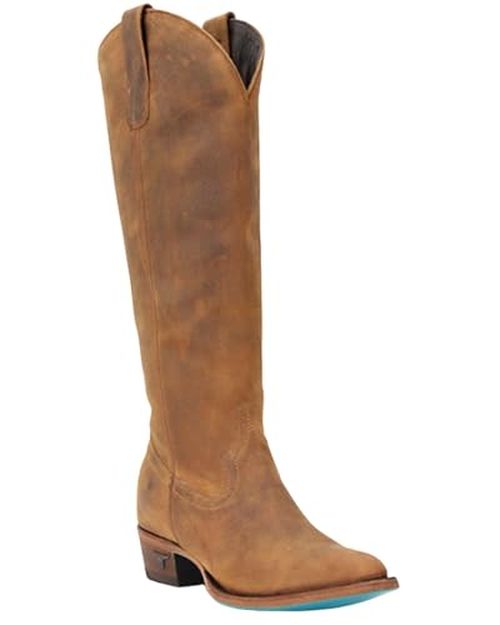 Lane Women's Women'S Plain Jane Western Boot Round Toe Brown
