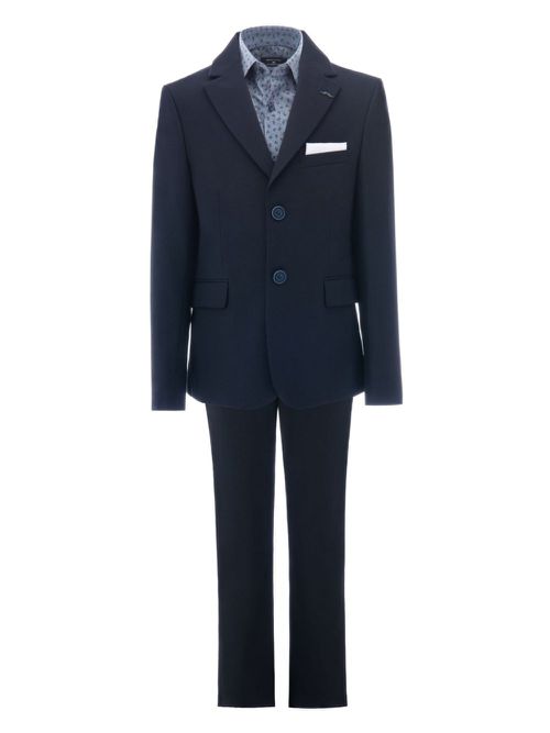 Beckett single-breasted suit - Blue