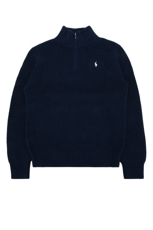 Long Sweater — Navy