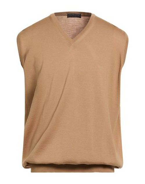 Man Sweater Sand Size 46 Virgin Wool