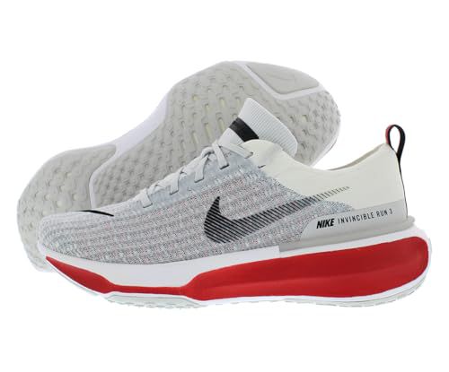 Nike Invincible 3 Men's Road Running Shoes (DR2615-008, Pure Platinum/Cool Grey/Hyper Crimson/Black)