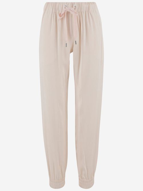 Silk And Viscose Valentina Joggers Pants