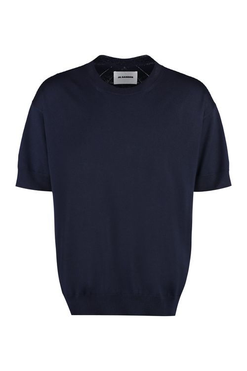 Wool Short Sleeve Sweater