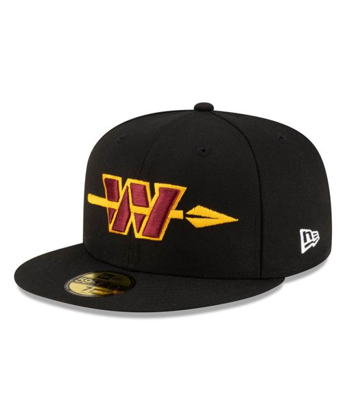 Men's Black Washington Commanders Alternate 59FIFTY Fitted Hat - Black
