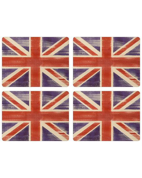 Pimpernel Set Of 4 Union Jack Placemats